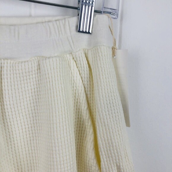 Anthropologie Lacausa Womens Cozy Dakota Shorts Panna Cotta X-Small - Picture 4 of 13